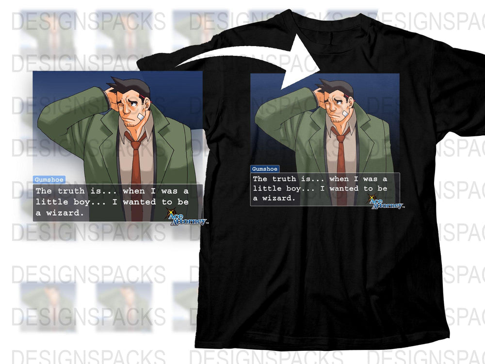 Detective Anime T-Shirt, Classic Cartoon Character Quote, Vintage Graphic Tee, Gift for Anime Fans