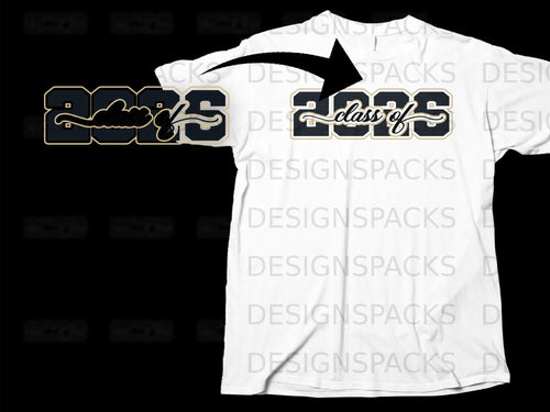 White t-shirt with 