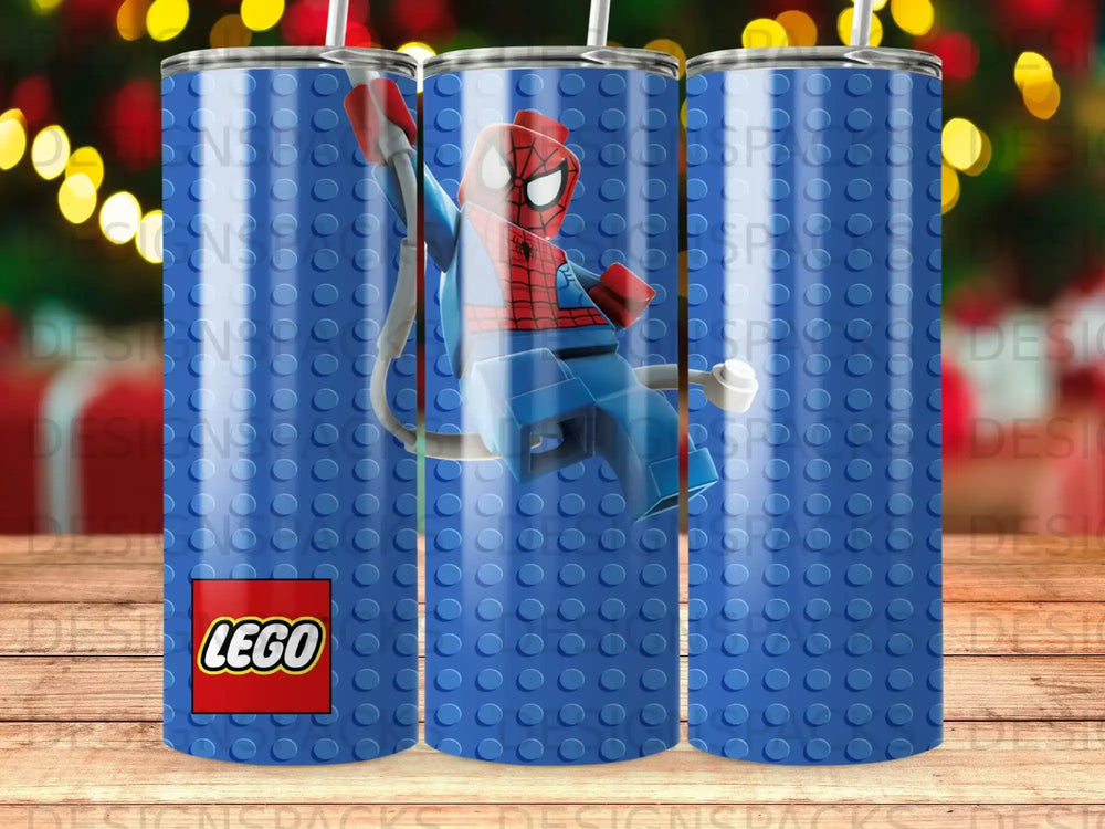 Blue LEGO Spiderman Block Design Product Type