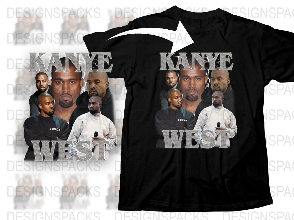 Hip Hop Artist Graphic T-Shirt, Music Fan Apparel, Black Tee, Urban Streetwear, Unisex Fashion Top