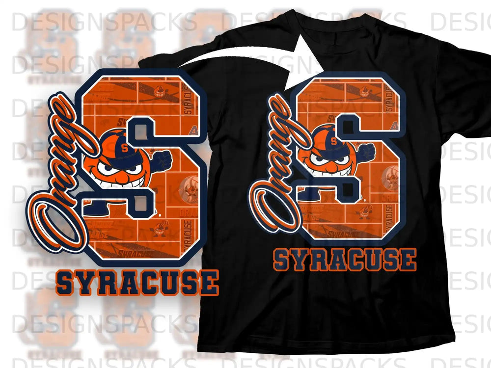 Syracuse Orange Athletic Graphic T-Shirt