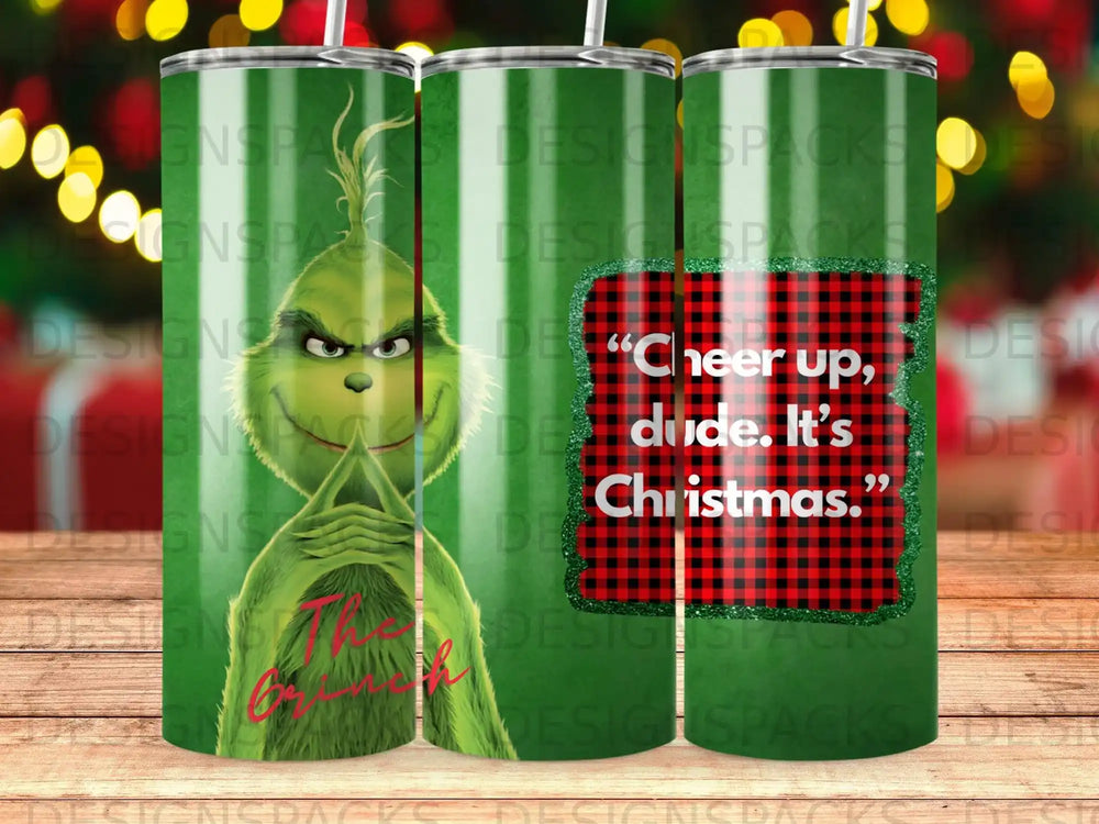 Grinch Christmas Cheer Up Dude It's Christmas product type