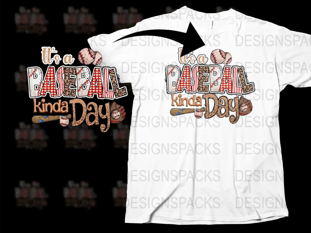 It's a Baseball Kinda Day T-Shirt, Vintage Graphic Tee, Unisex Sports Shirt
