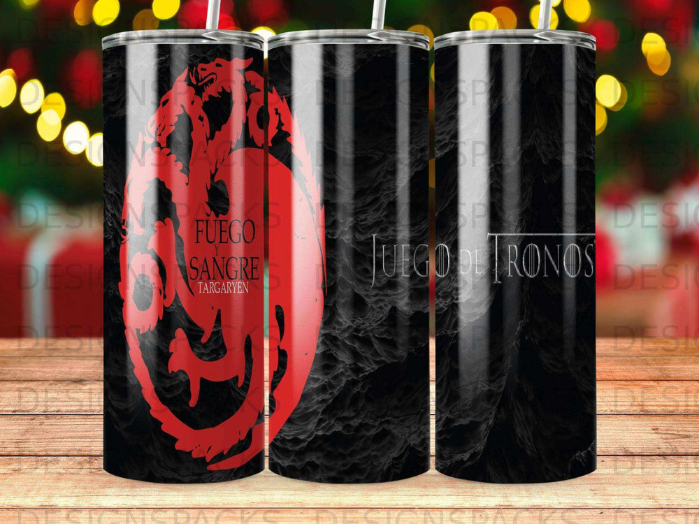 Game of Thrones Targaryen Fuego T-shirt design with dragon logo.