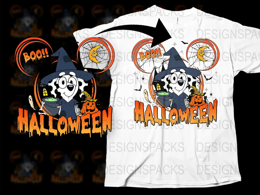 Halloween Kids T-Shirt, Cute Ghost Pumpkin Design, Spooky Fun Tee, Boys and Girls Casual Wear
