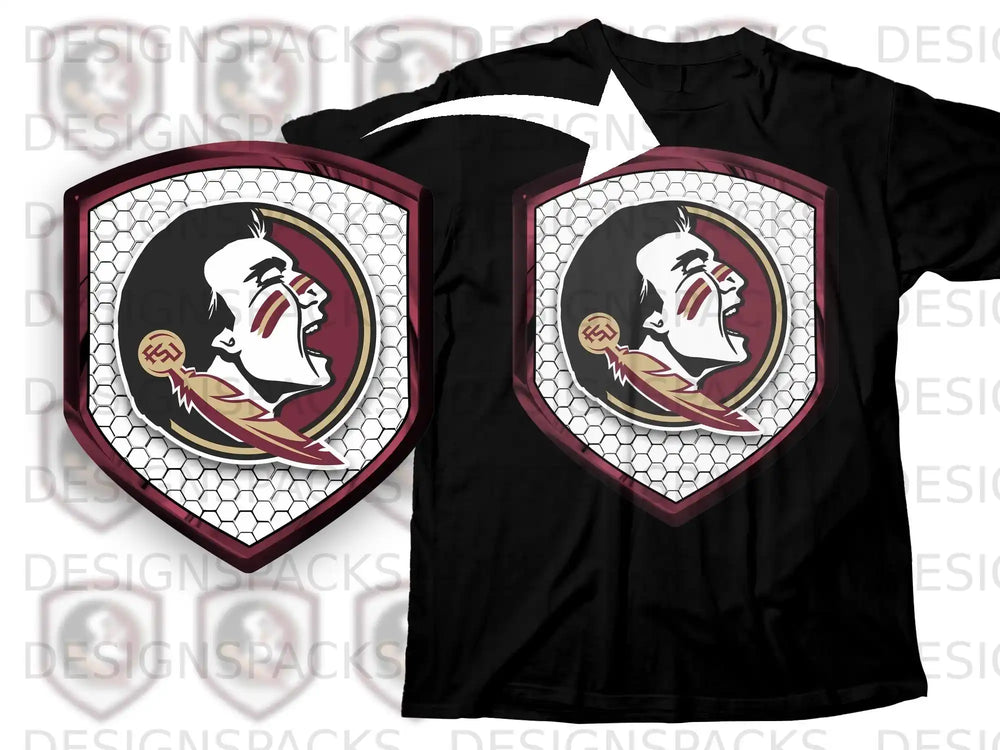 Florida State Seminoles Logo Shield T-Shirt