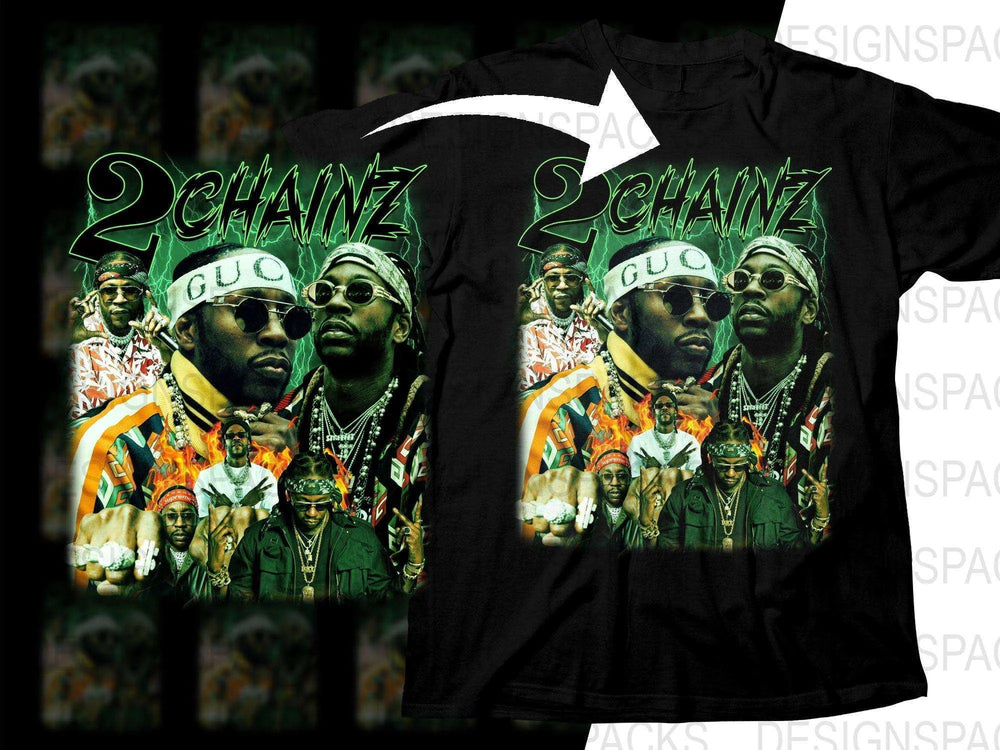 2 Chainz Retro Bootleg Music Bootleg Graphic Png Digital Download