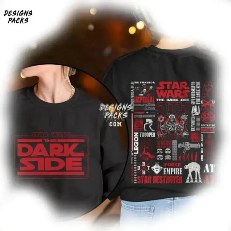 2 Side Cartoon The Dark Png Design