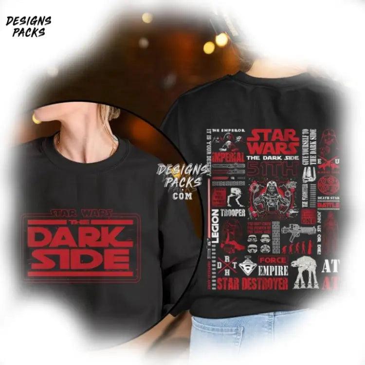 2 Side Cartoon The Dark Png Design