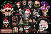 Load image into Gallery viewer, 20 Skeleton Christmas v1 Designs Bundle PNG designspacks
