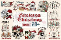 Load image into Gallery viewer, 20 Skeleton Christmas v2 Designs Bundle PNG designspacks
