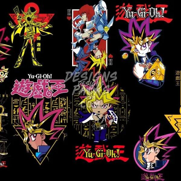 20 YU-GI-OH! Designs Bundle PNG designspacks