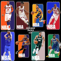 Load image into Gallery viewer, 20 Basketball Players Logo Style Designs Bundle Png
