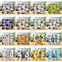 Load image into Gallery viewer, 20 Cartoon Halloween 3D Puff Tumbler Wrap Bundle Jpg
