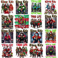 Load image into Gallery viewer, 20 Christmas Thug Life Designs Bundle PNG
