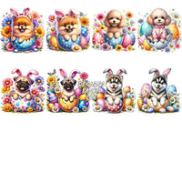 Load image into Gallery viewer, 20 Dogs Animals Easter Egg Designs Bundle Png
