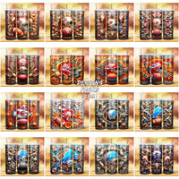 Load image into Gallery viewer, 20 Football Conference Championships Tumbler Wrap Bundle Jpg
