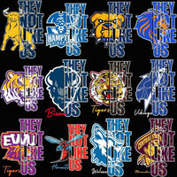 Load image into Gallery viewer, 20 HBCU College They Not Like Us Designs Bundle PNG
