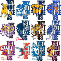 Load image into Gallery viewer, 20 HBCU College They Not Like Us Designs Bundle PNG
