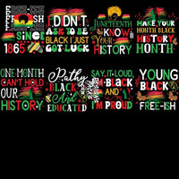 Load image into Gallery viewer, 20 Juneteenth Black History Designs Bundle Png
