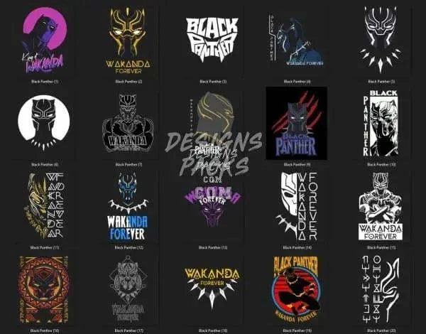 20 Movie Designs Bundle PNG + AI