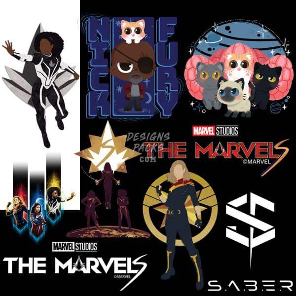 20 Super Hero Girls Movie Designs Bundle Png