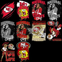 Load image into Gallery viewer, 20 Superbowl 2024 Football Teams Chiefs Vs 49Ers Designs Bundle Png
