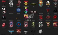 Load image into Gallery viewer, 200 Rock Metal V3 Designs Bundle PNG designspacks
