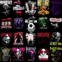 Load image into Gallery viewer, 200 Mixed Streetwear Designs Bundle Png + Psd
