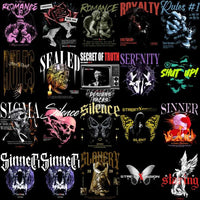 Load image into Gallery viewer, 200 Mixed Streetwear Designs Bundle Png + Psd
