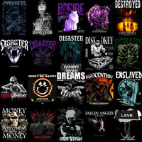 Load image into Gallery viewer, 200 Mixed Streetwear Designs Bundle Png + Psd
