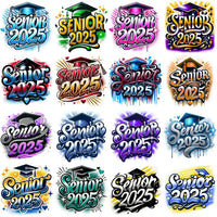 Load image into Gallery viewer, 200 Senior Class 2025 Graduation Designs Bundle PNG
