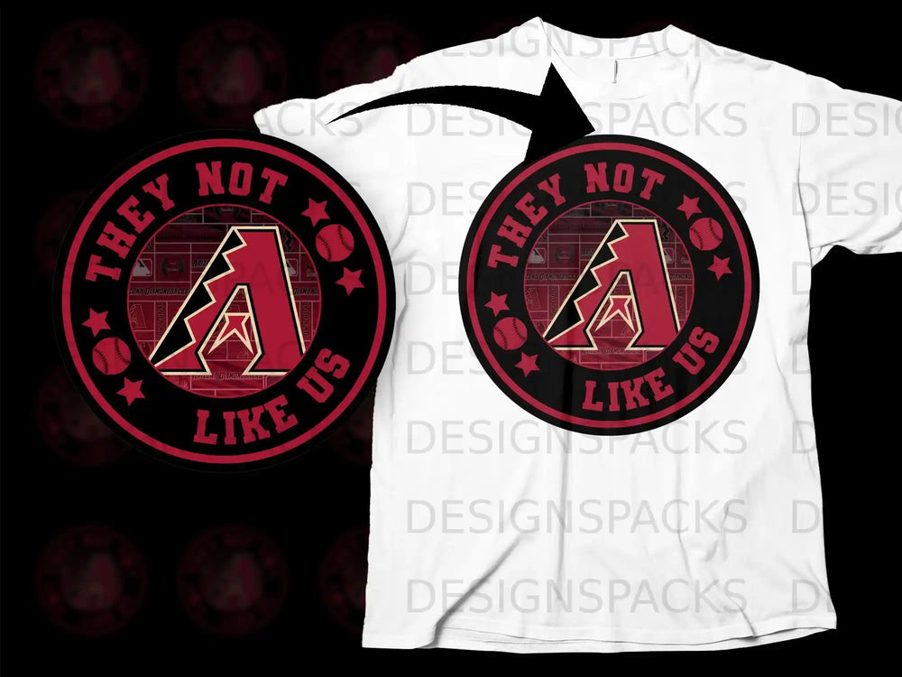 They Not Like Us Baseball Fan T-shirt