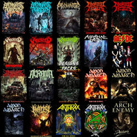 Load image into Gallery viewer, 205 Rock Heavy Metal V6 Halftone Designs Bundle Png
