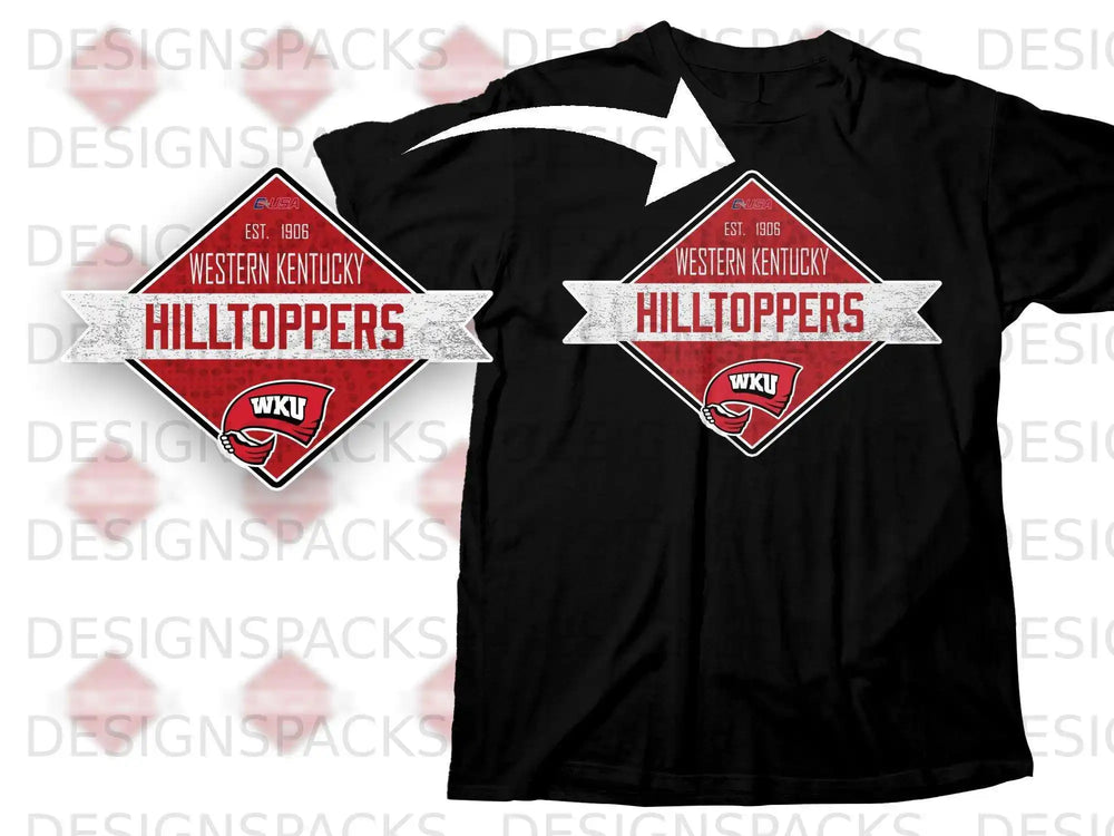 Western Kentucky Hilltoppers Est 1906 WKU T-Shirt