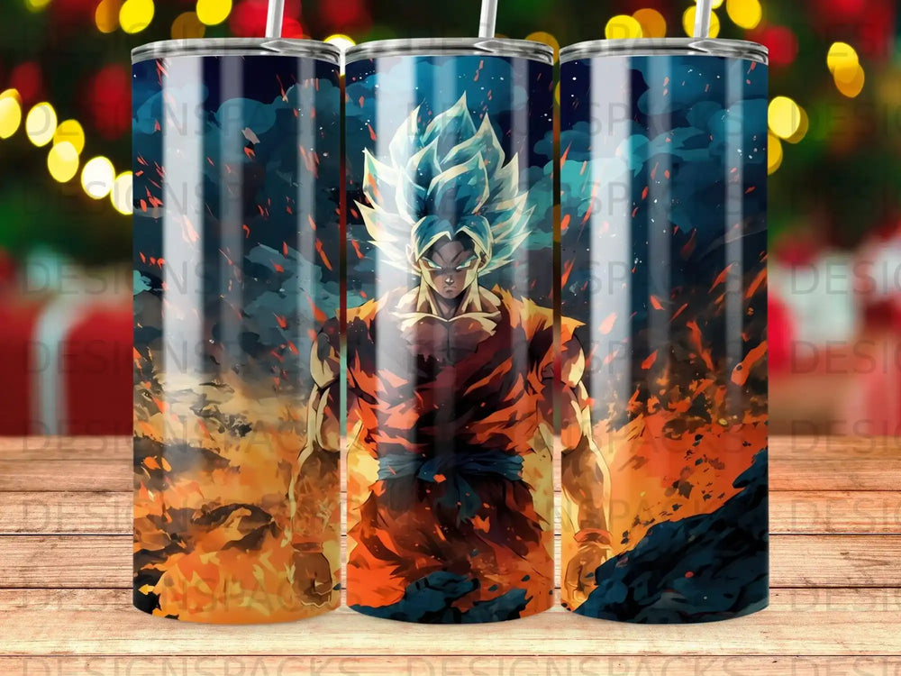 Goku Super Saiyan Blue Power Energy Blast Tumbler product type