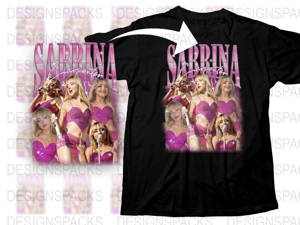 Sabrina Carpenter Fan T-Shirt, Pink Heart Graphic, Pop Music Lover Tee, Concert Apparel