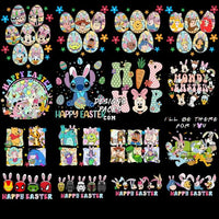 Load image into Gallery viewer, 21 Cartoon Easter Day Designs Bundle Png
