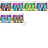Load image into Gallery viewer, 21 Coach Princesses Cartoon Tumbler Wrap Bundle Jpg
