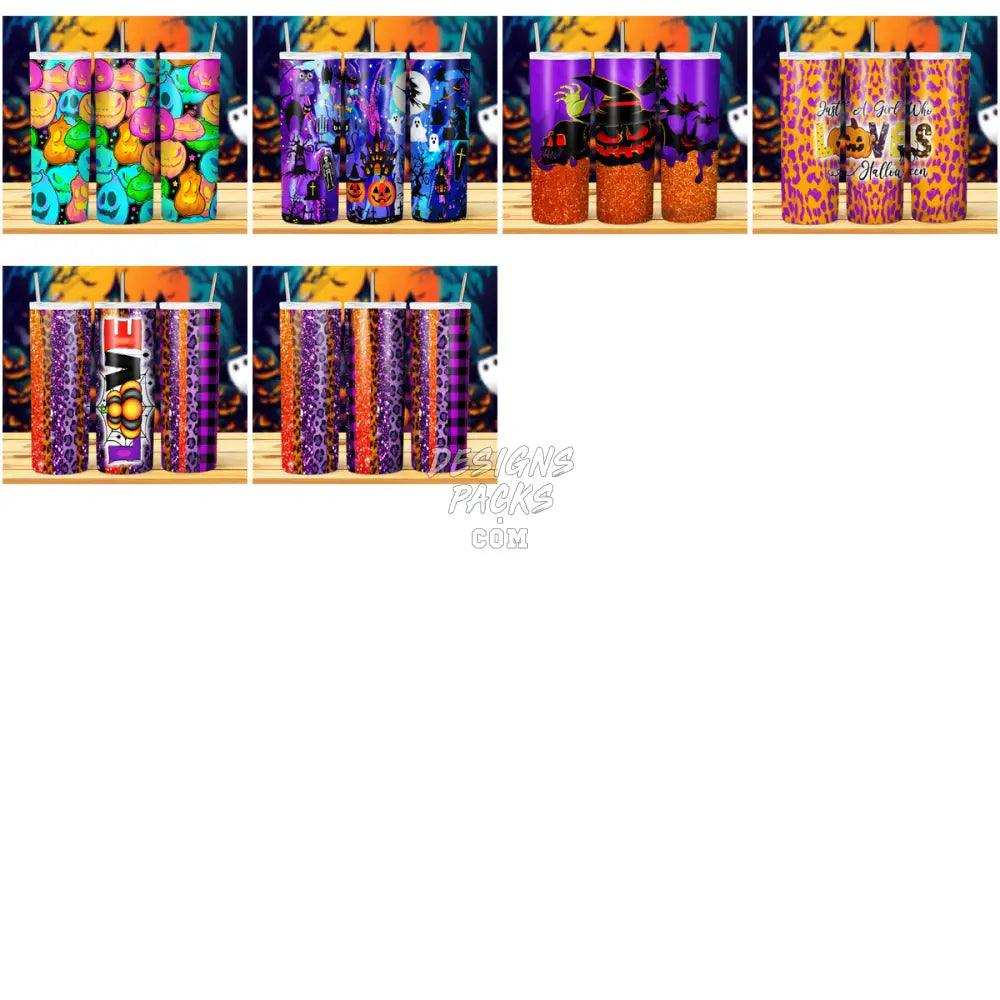 21 Halloween Tumbler Wrap Bundle Jpg