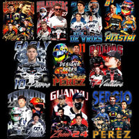 Load image into Gallery viewer, 21 Racing Best F1 Drivers Bootlegs Designs Bundle Png
