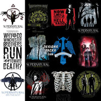 Load image into Gallery viewer, 21 Super Hunter Serie Designs Bundle Png
