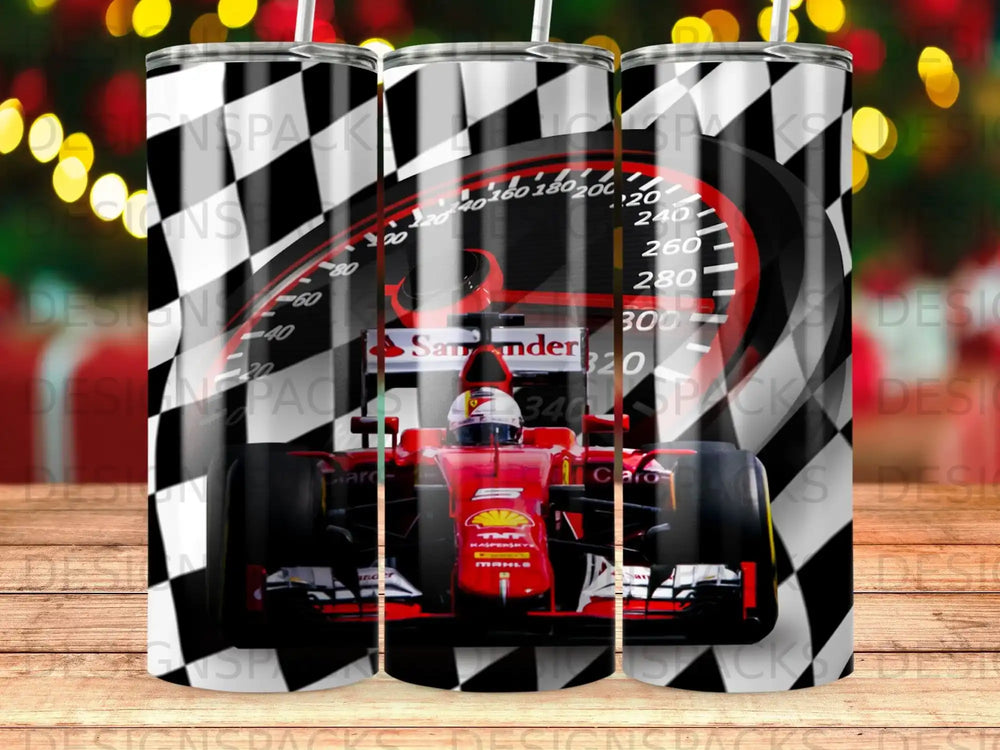 Checkered Flag F1 Race Car Speedometer product type
