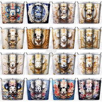 Load image into Gallery viewer, 215 Porcelain Mix Cartoon Tumbler Wrap Bundle Jpg
