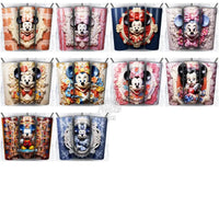 Load image into Gallery viewer, 215 Porcelain Mix Cartoon Tumbler Wrap Bundle Jpg
