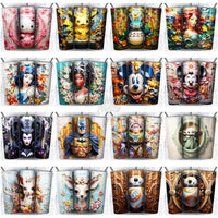 Load image into Gallery viewer, 215 Porcelain Mix Cartoon Tumbler Wrap Bundle Jpg
