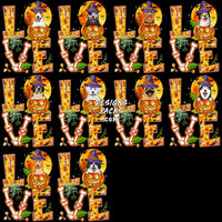 Load image into Gallery viewer, 22 Halloween Love Dogs Designs Bundle Png
