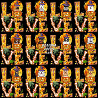Load image into Gallery viewer, 22 Halloween Love Dogs Designs Bundle Png
