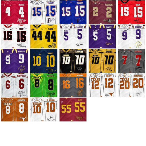 22 NCAA College Sports Jersey Wraps Tumbler Wrap Bundle JPG