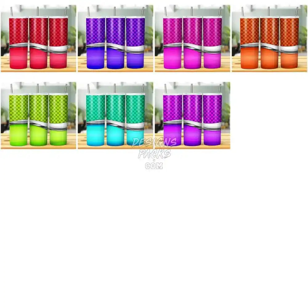 22 Plain Luxury Tumbler Wrap Bundle Jpg